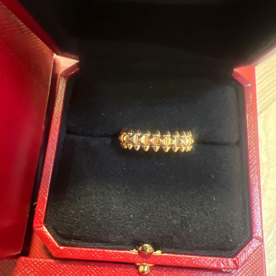 カルティエクラッシュリングSM