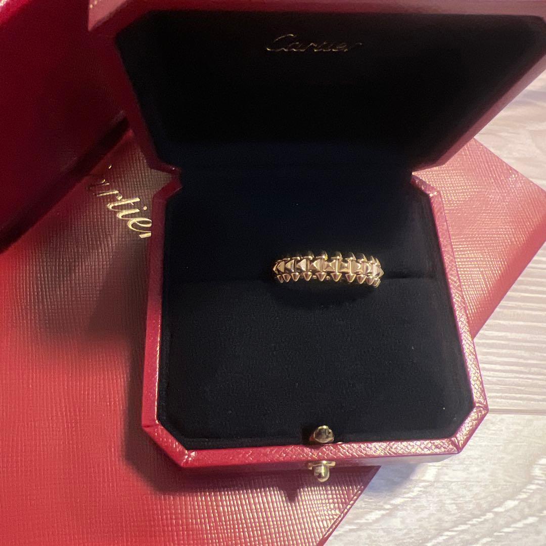 カルティエクラッシュリングSM