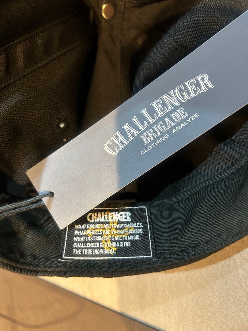 未使用CHALLENGER NOISE ブラックキャップ