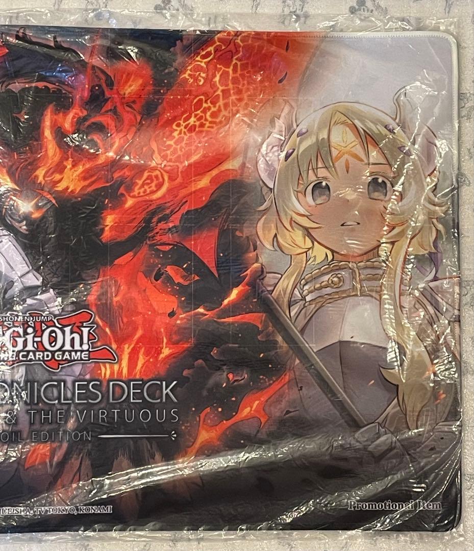 the fallen & the virtuous プレイマット 遊戯王 公式品