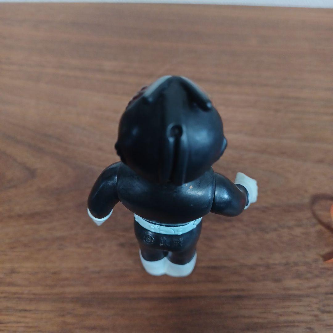 当時物　「仮面ライダー面取れ」激レアな指人形ミニソフビフィギュア