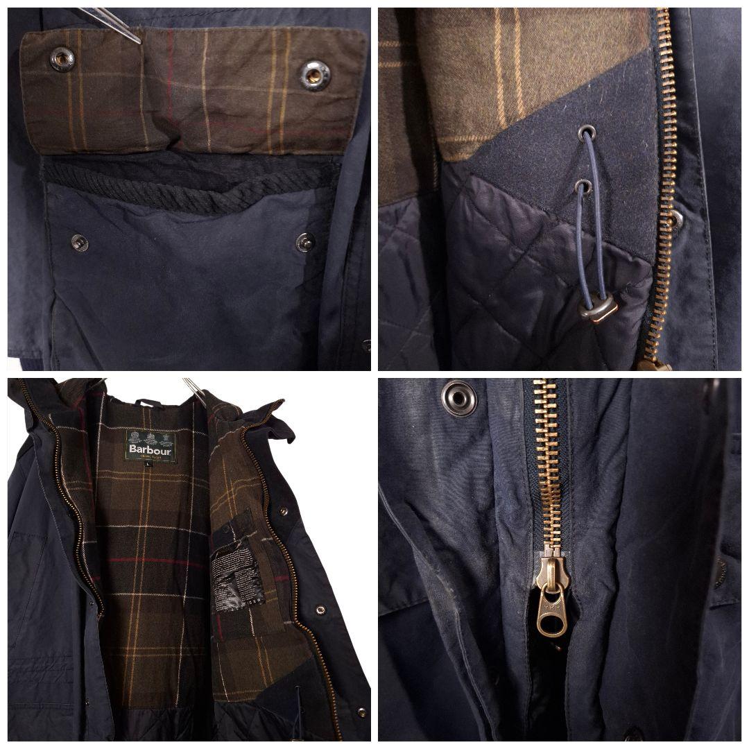 Barbourバブアー Classic Tartan オイルドフーデッドパーカー