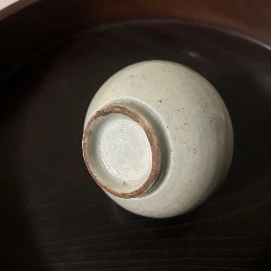 古伊万里染付油壷　③江戸時代　骨董　民芸　古道具　アンティーク検:白洲正子　李朝