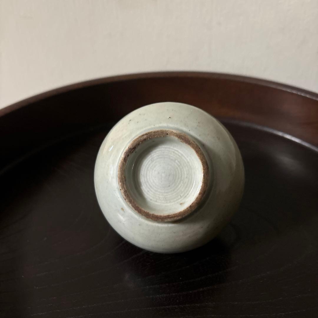 古伊万里染付油壷　③江戸時代　骨董　民芸　古道具　アンティーク検:白洲正子　李朝