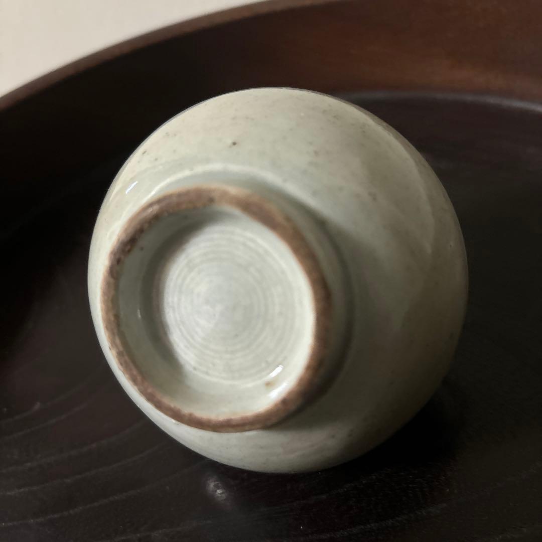 古伊万里染付油壷　③江戸時代　骨董　民芸　古道具　アンティーク検:白洲正子　李朝