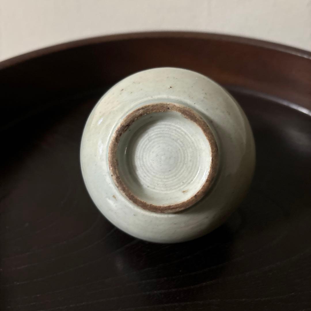 古伊万里染付油壷　③江戸時代　骨董　民芸　古道具　アンティーク検:白洲正子　李朝