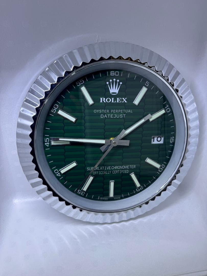 ROLEX ロレックスデイトジャスト壁掛け時計　新品未使用