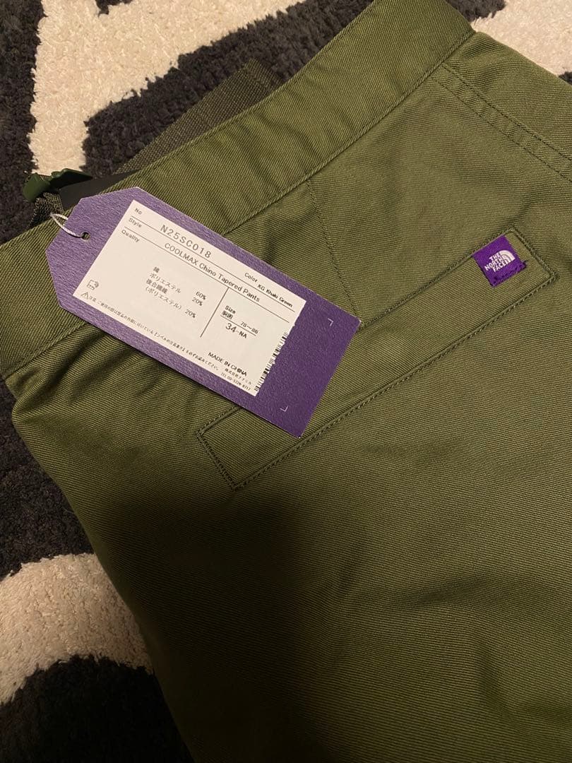 ノースフェイス　パープルレーベル　チノテーパードパンツ　サイズ34