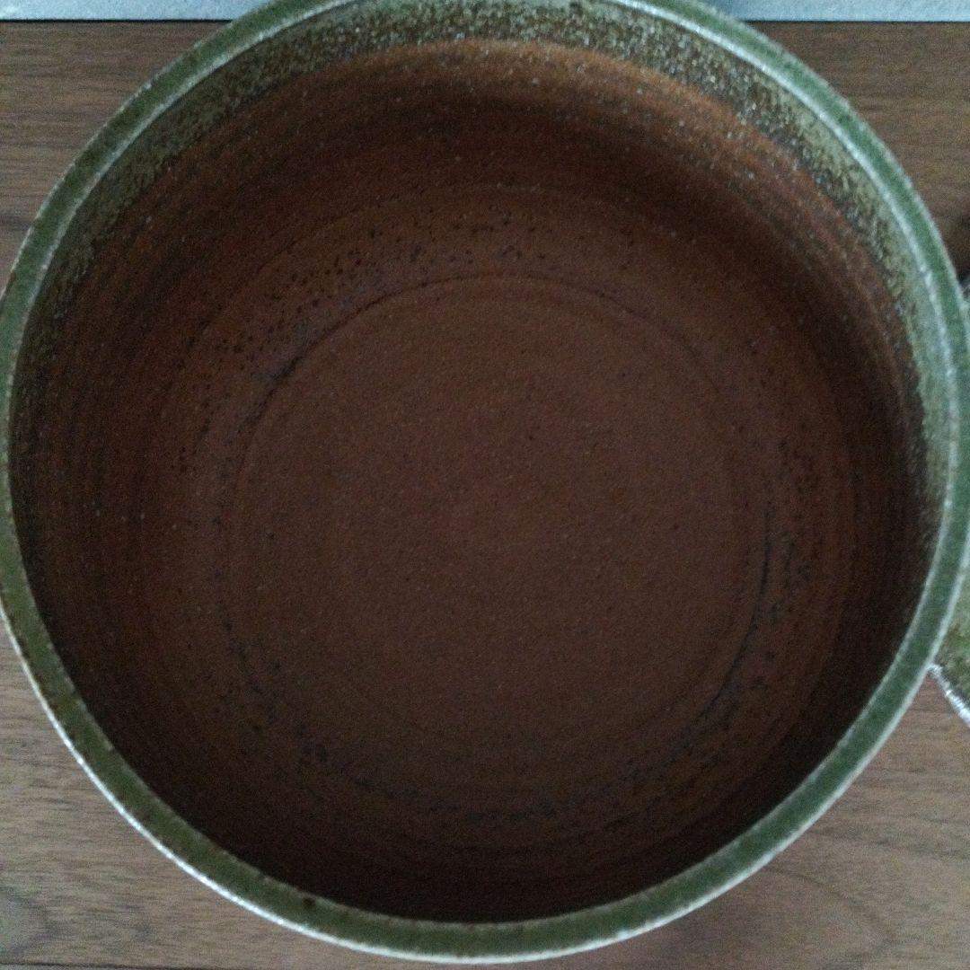 茶道具 　水指　大水指　大祖窯 　竹内公明造