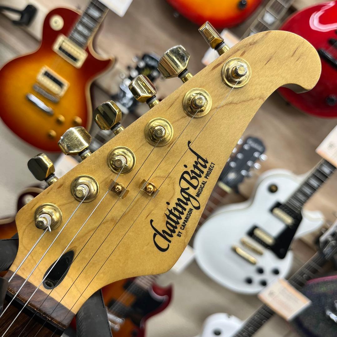 【10811】 Chatting bird ストラトキャスター タイプ レッド