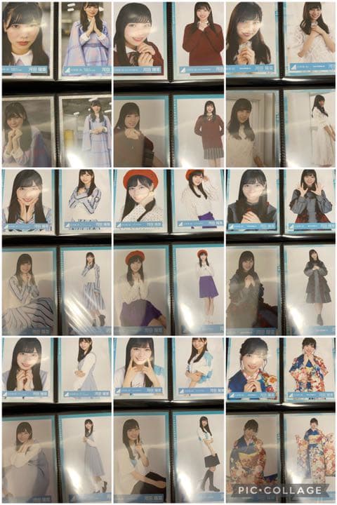 日向坂46 河田陽菜　生写真　クリアファイル　缶バッジ　色紙　ポストカード