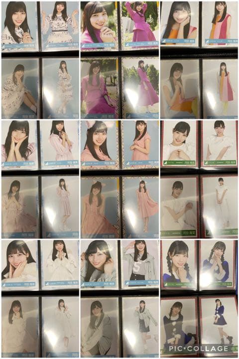 日向坂46 河田陽菜　生写真　クリアファイル　缶バッジ　色紙　ポストカード