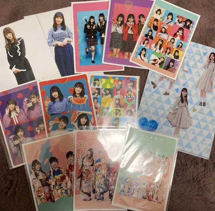 日向坂46 河田陽菜　生写真　クリアファイル　缶バッジ　色紙　ポストカード
