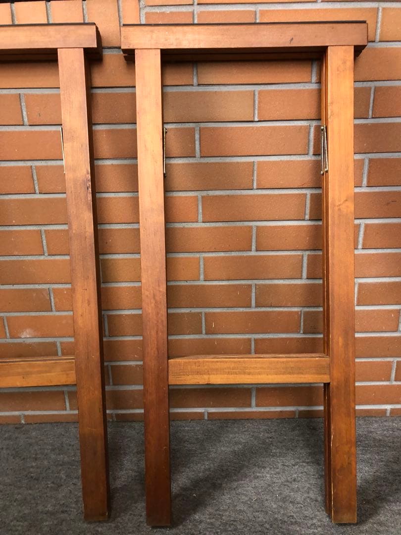 g 脚　木製　ヴィンテージ　ガーデニング雑貨アンティーク　ガーデンオーナメント