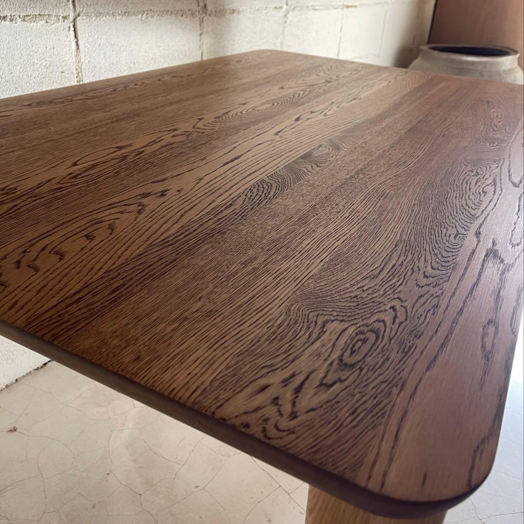 美品　大塚家具　ダイニングテーブル　オーク無垢材