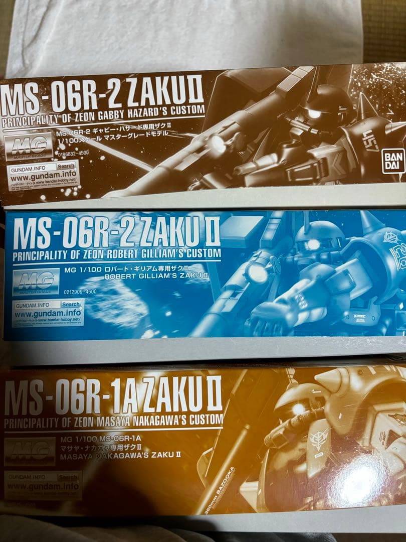 MG ロバート・ギリアム　ギャビー・ハザード　マサヤ•ナカガワ専用ザクII