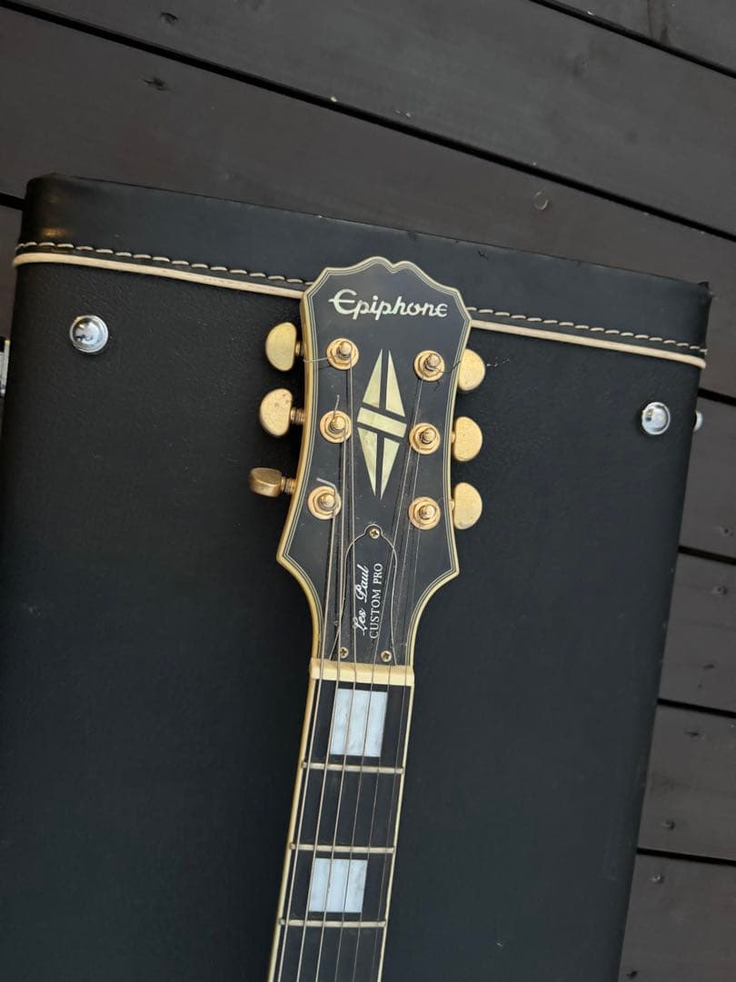 Epiphone レスポール ジャンク ネック割れ