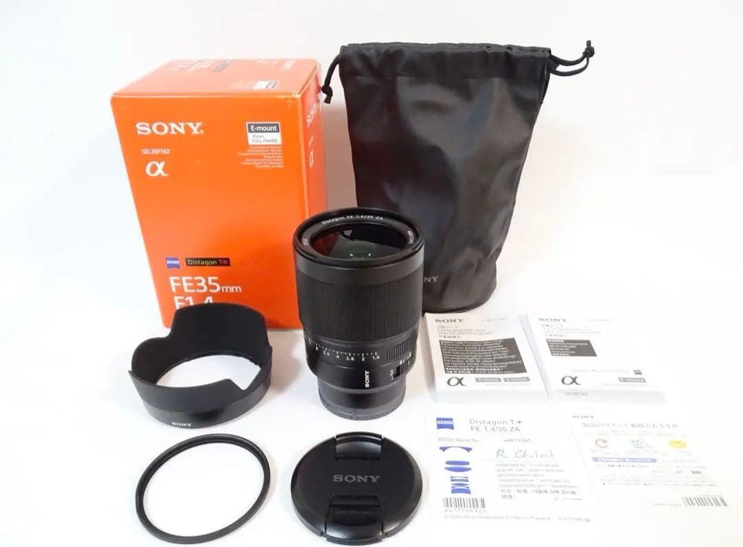 美品 ◆箱付き◆ SONY FE 35mm F1.4 ZA SEL35F14Z