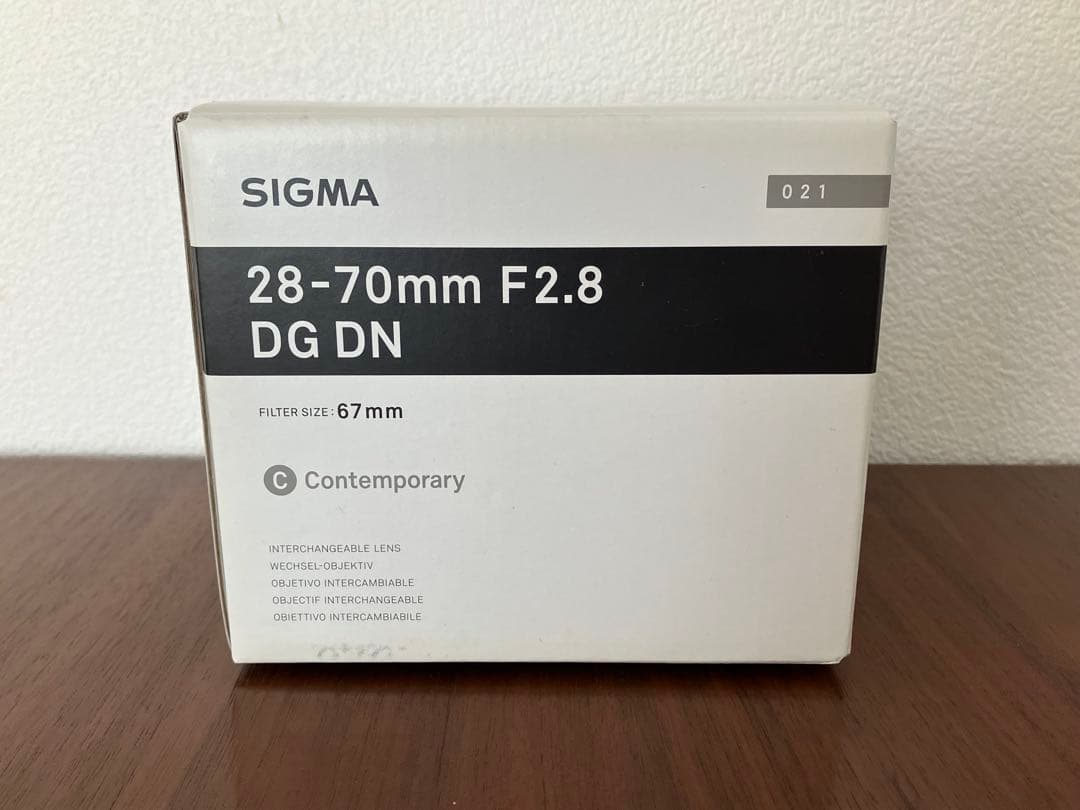 【美品】SIGMA 28-70mm F2.8 DG DNレンズ