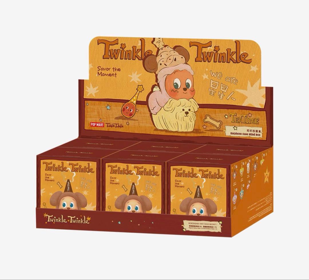 ちんくる　twinkle twinkle イヤホンケース　POPMART