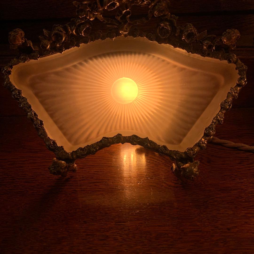 オルモル装飾　四足天使のアンティーク小物入れ