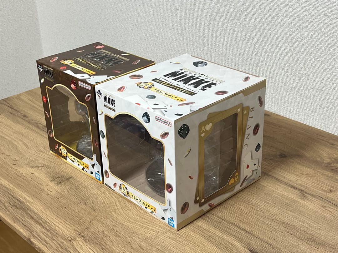 未開封勝利の女神NIKKE 一番くじ A賞ブラン＆B賞ノワール フィギュアセット