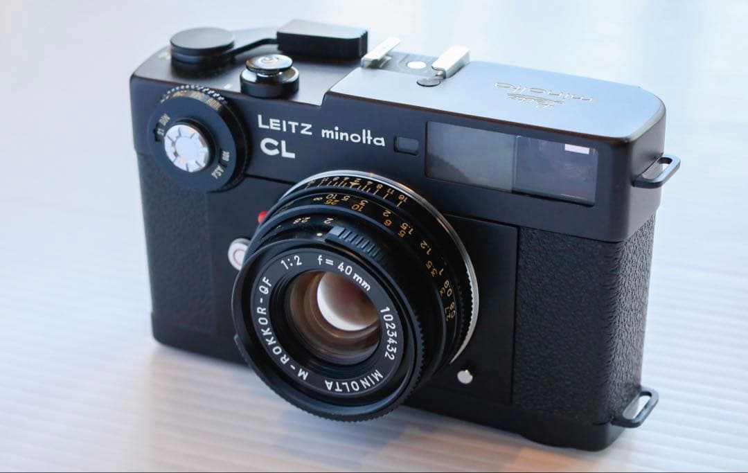 Leitz Minolta CL レンジファインダーフイルムカメラ 40㍉レンズ
