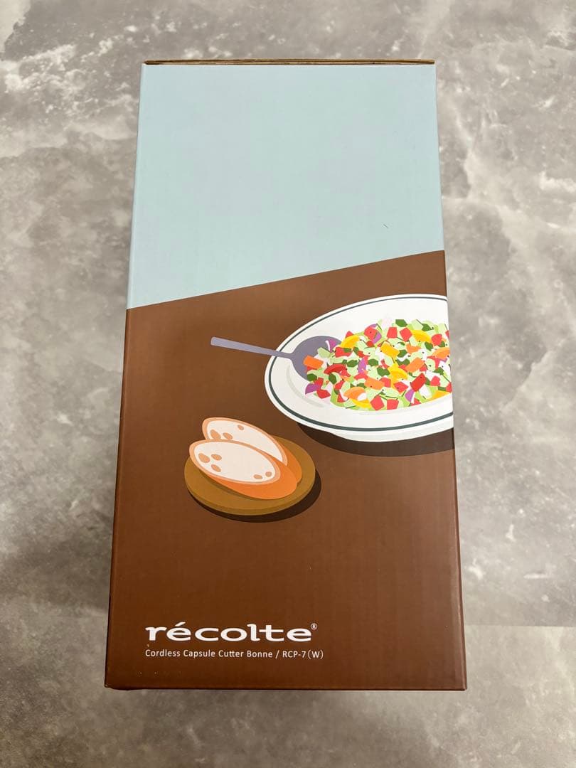 【週末限定価格】 レコルト コードレス カプセルカッターボンヌ RCP-7(W)