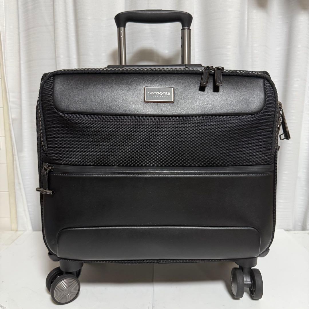 未使用✨Samsonite ブラックレーベル キャリー　ローリングトート