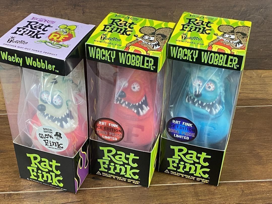 ラットフィンク ボビングヘッド 限定品 3体セット FUNKO