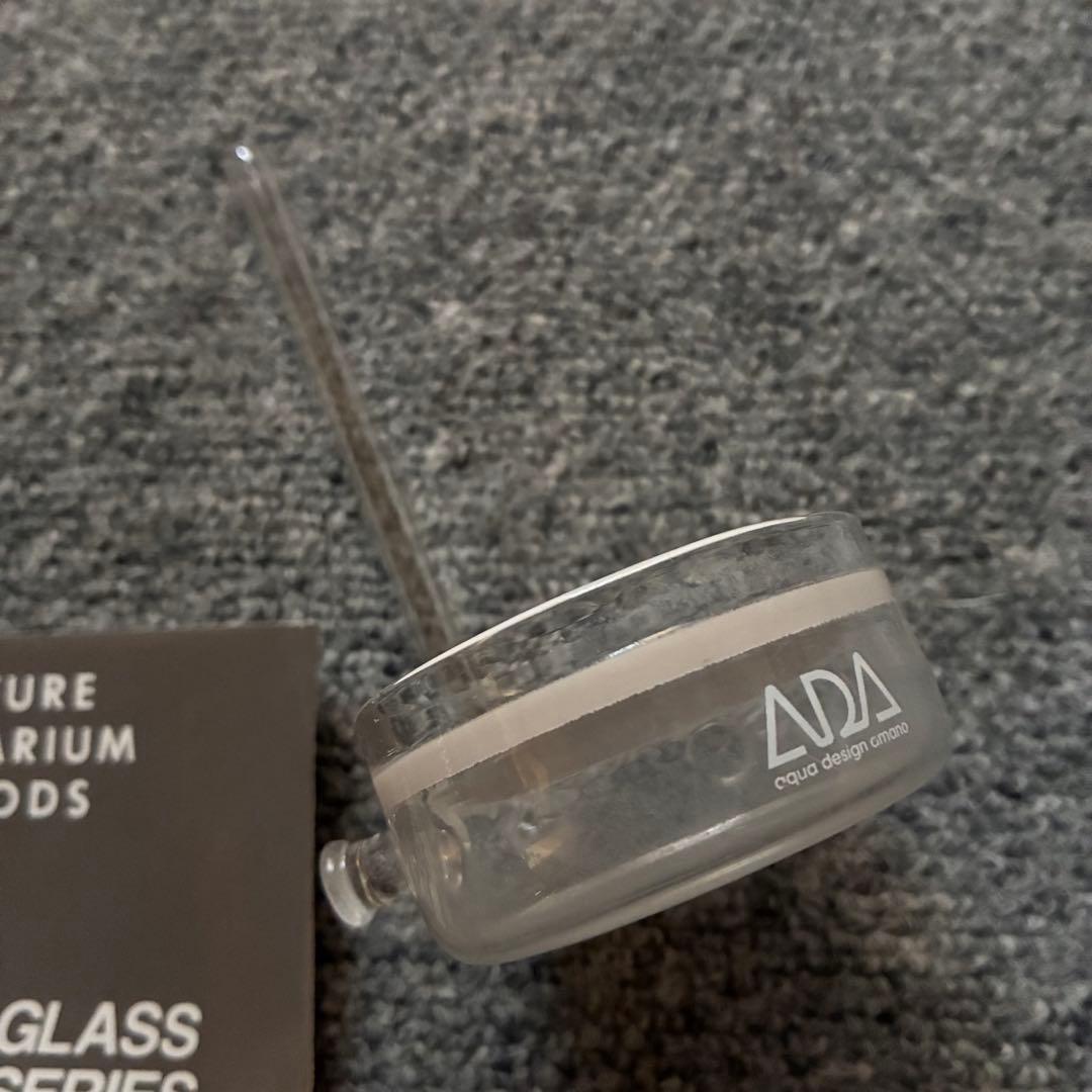 ADA CO2 ビートルカウンター　カボーションルビー　パレングラス　セット