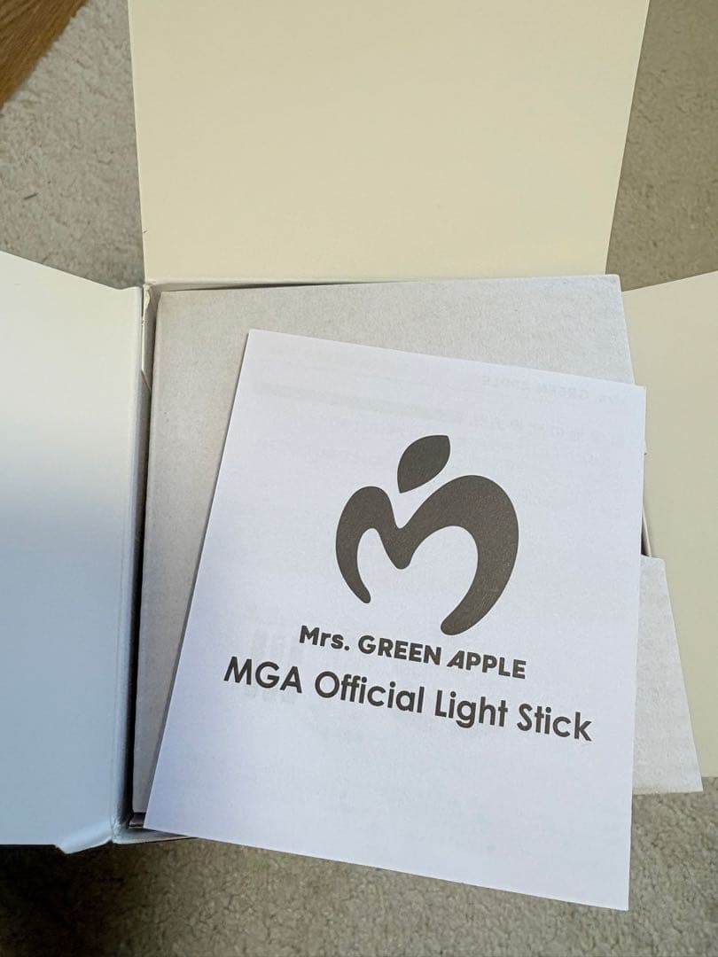 ミュージシャン Mr. GREEN APPLE MGA Official Light Stick