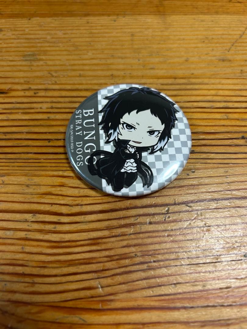 文豪ストレイドッグス 缶バッジ　芥川龍之介　文スト