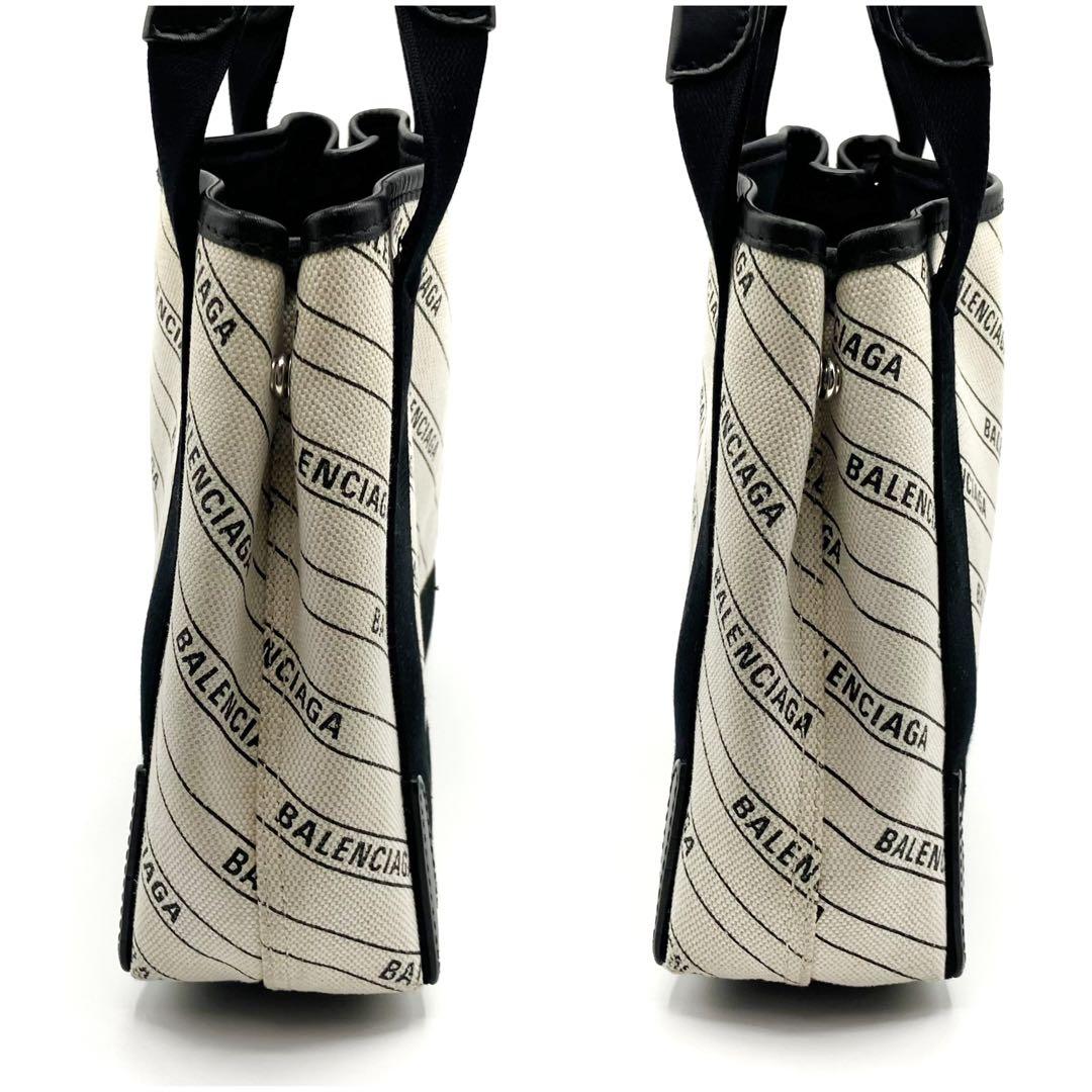 ⭐️美品⭐️ バレンシアガ ネイビーカバスXS 総柄 2way ハンドバッグ