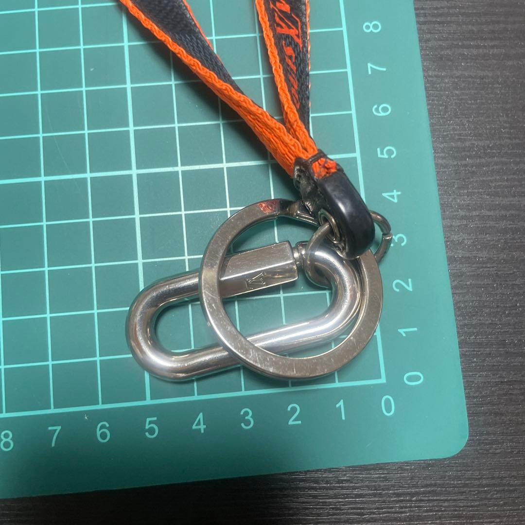 LOUIS VUITTON ストラップ オレンジ/ブラック