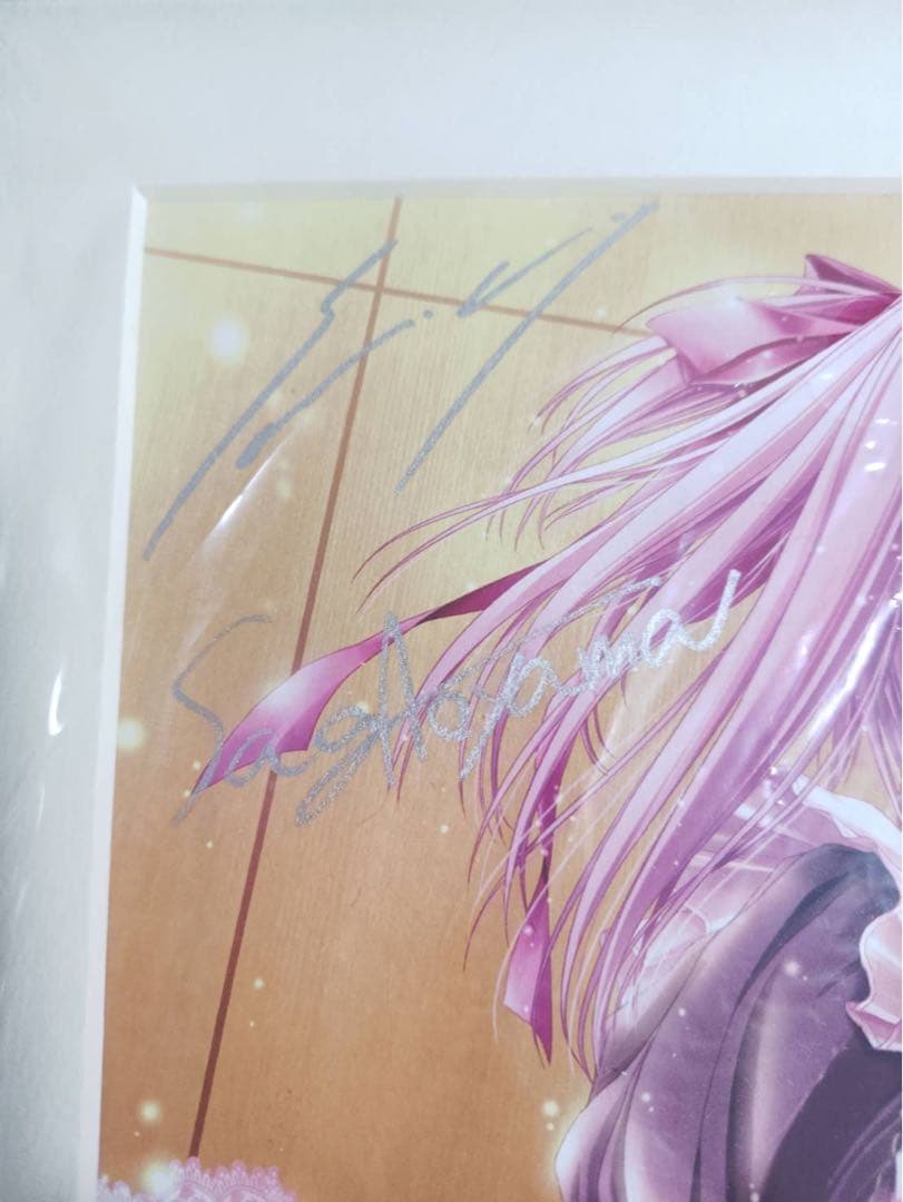 ロウきゅーぶ 湊智花 限定 複製原画 てぃんくる・蒼山サグ 直筆サイン入り