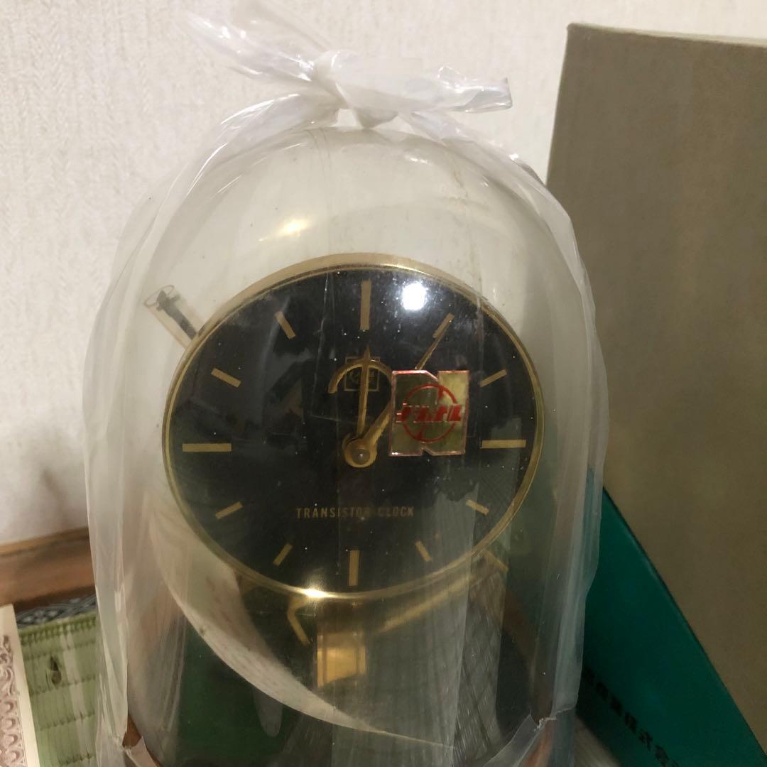 ナショナル　トランジスタ　クロック　置き 時計　BC-200ST 昭和　レトロ