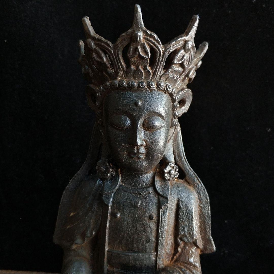 鉄器 仏像 観音菩薩仏像 装飾品 工芸品 美術品 置物