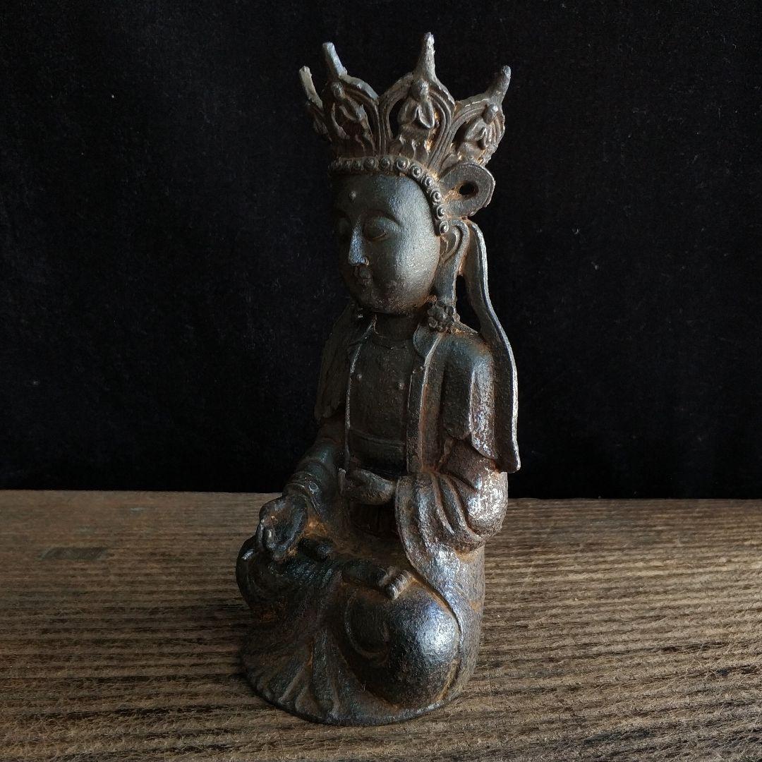 鉄器 仏像 観音菩薩仏像 装飾品 工芸品 美術品 置物