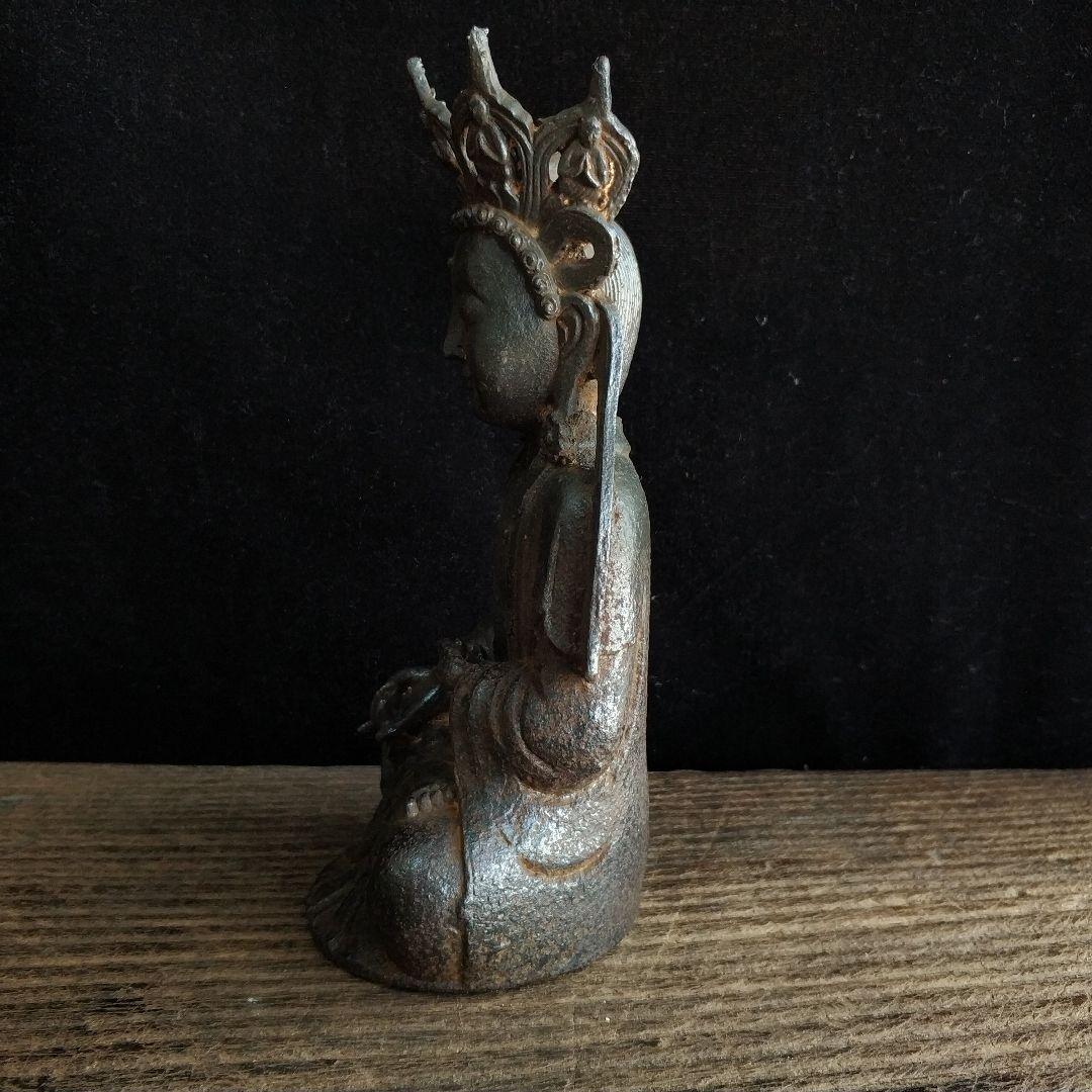 鉄器 仏像 観音菩薩仏像 装飾品 工芸品 美術品 置物