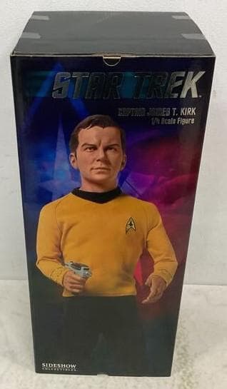 中未開封サイドショウ 1/4 スタートレック キャプテン ジェームズ・T・カーク