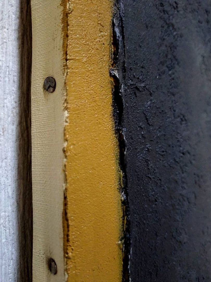 【F10号】香月泰男【花】手描き作品/表裏サイン有/油彩/油絵/岩彩/額縁/逸品