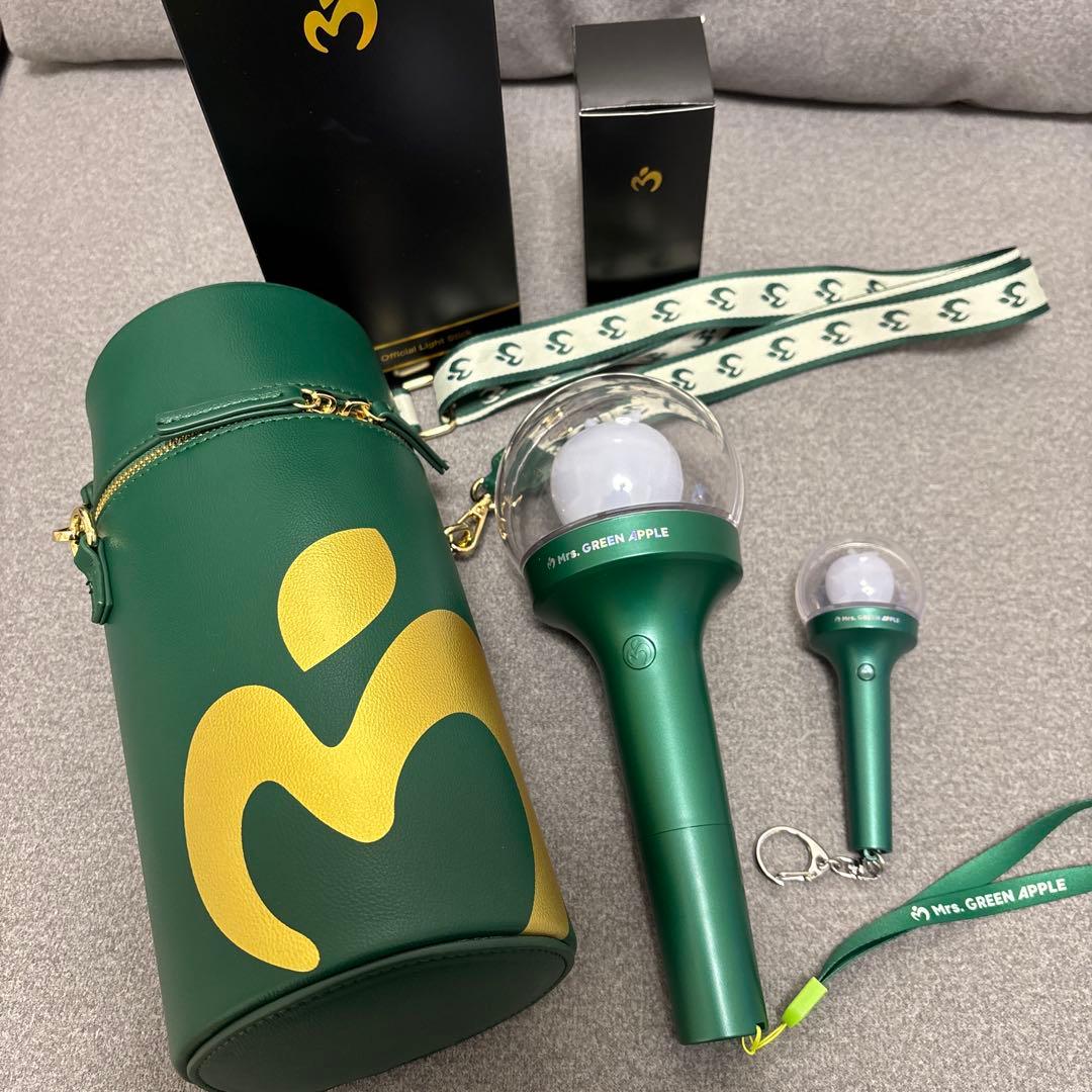 ミセスグリーンアップル　ペンライト　ポーチ