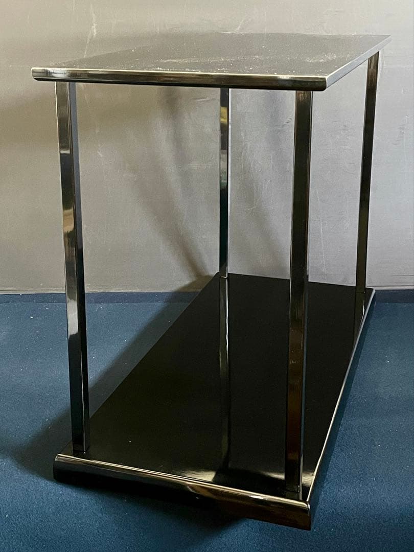 「祖」 布張 真塗 真台子 台子 組立式 紙箱 茶道具 (27F台子)