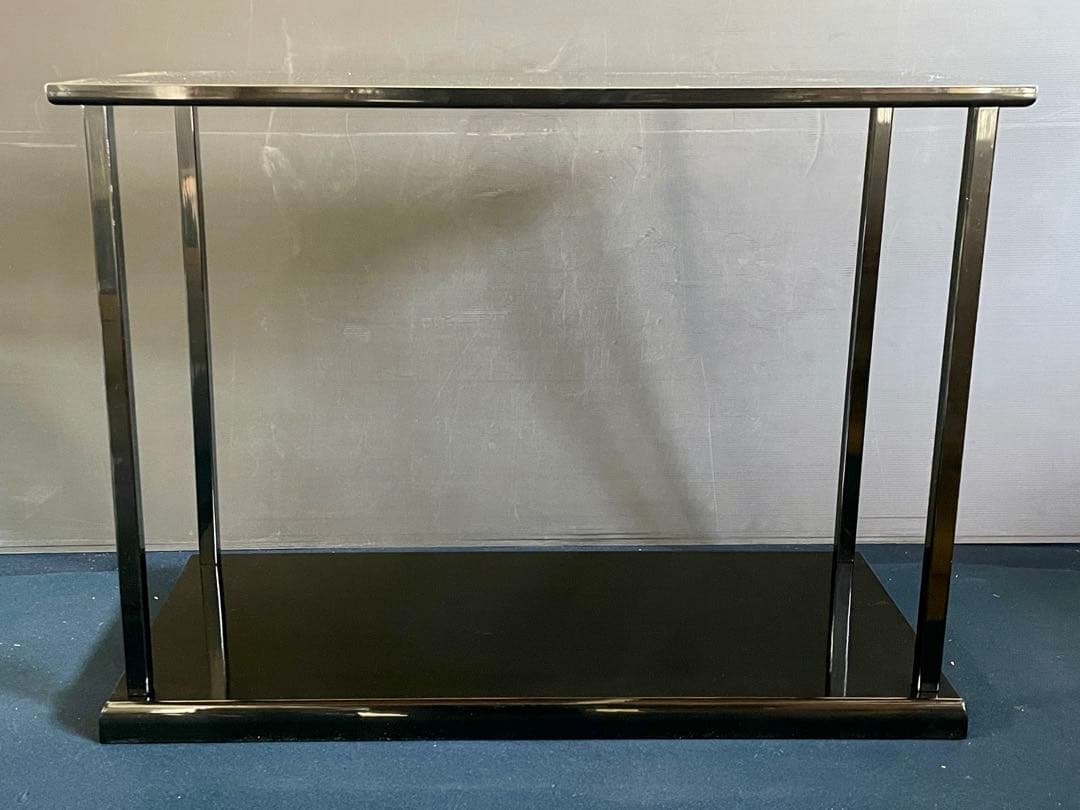 「祖」 布張 真塗 真台子 台子 組立式 紙箱 茶道具 (27F台子)