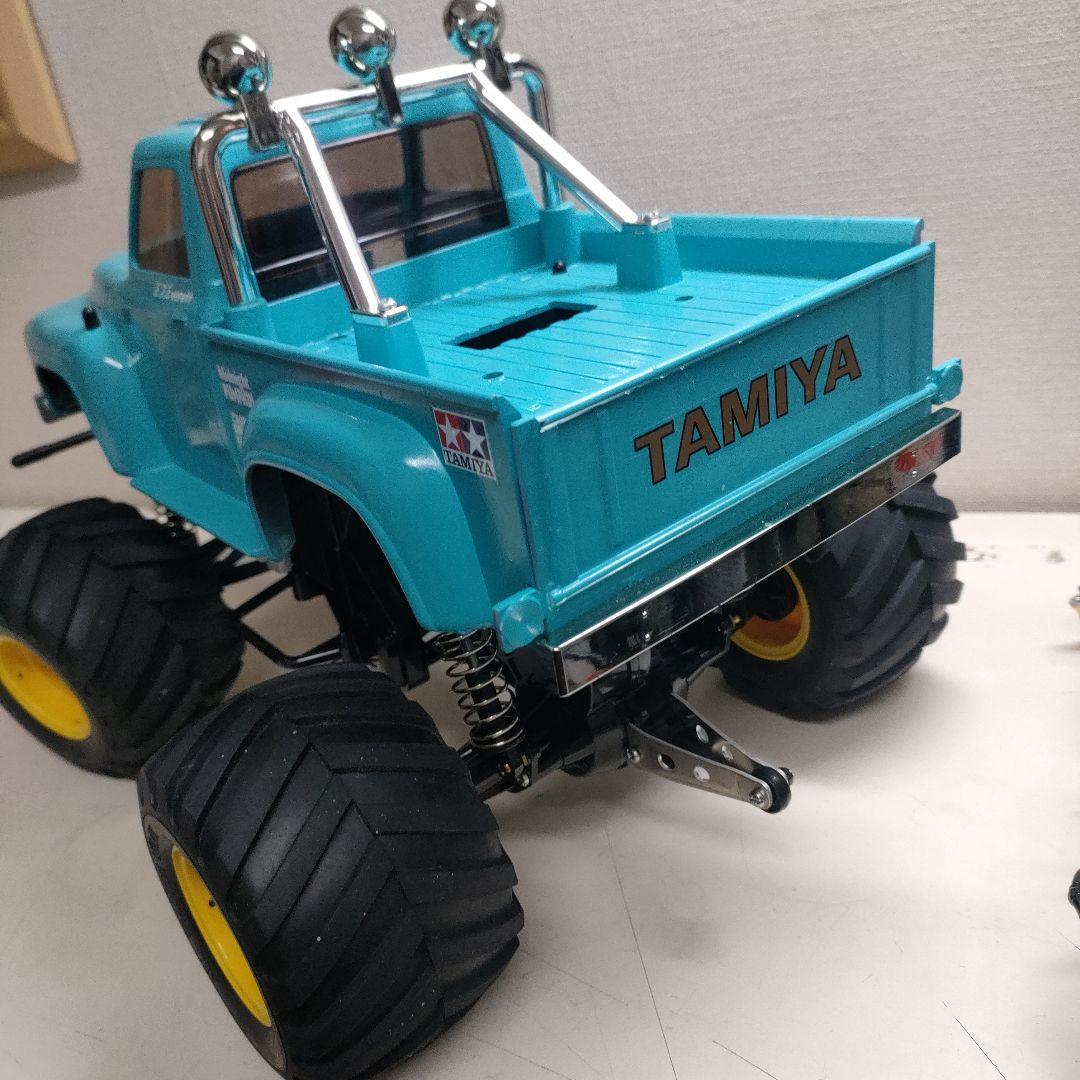 【走行少】タミヤ ミッドナイトパンプキン、プロポ、メカ付き