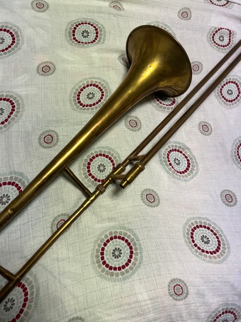 【音出し確認済み！】テナートロンボーン 金管楽器　ケース付き
