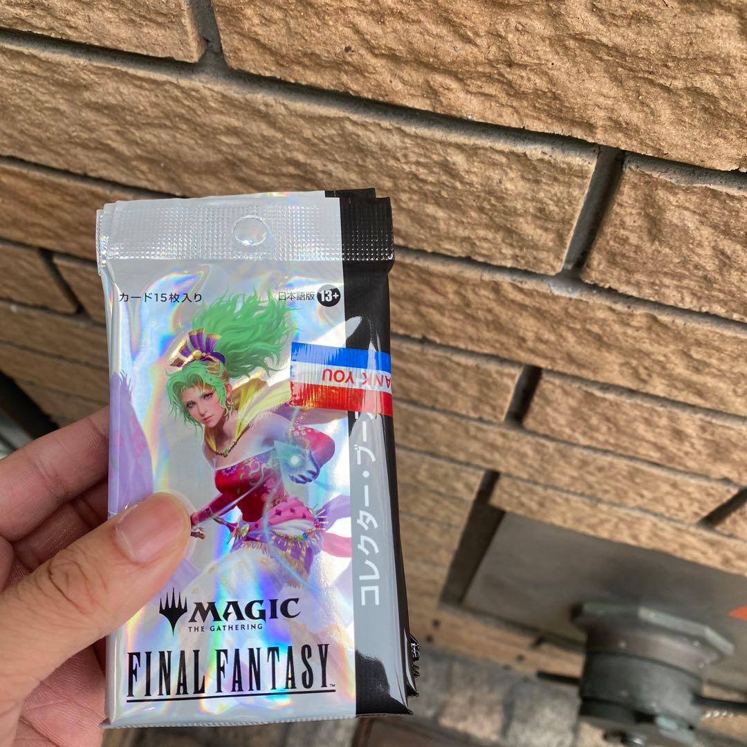 最安　新品未開封　ファイナルファンタジー コレクターブースター 6パック　日本語