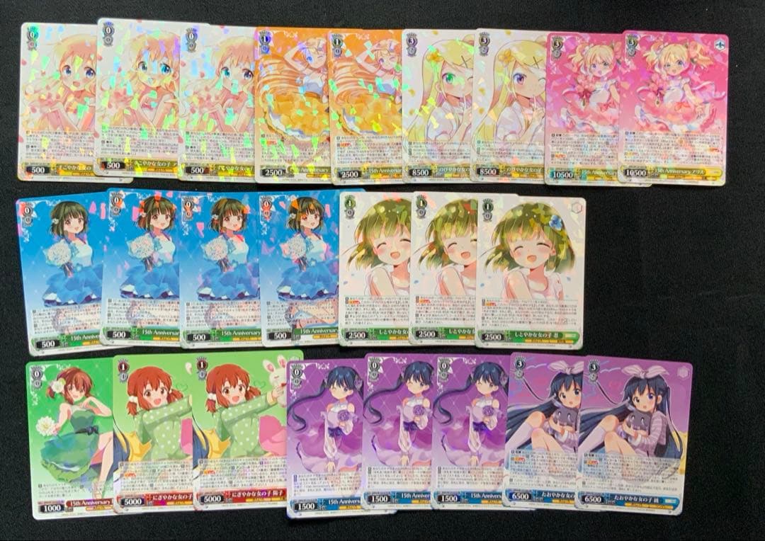 ブースターパック きんいろモザイク 15th Anniversary まとめ売り