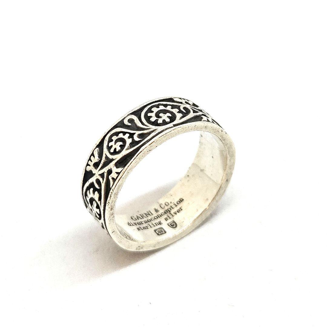 GARNI ガルニ Vine Pattern Ring リング シルバー 925